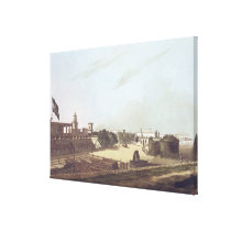 A View from the King's Barracks, Fort St. George, canvas prints