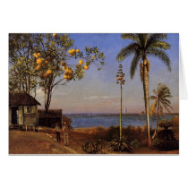 A view in the Bahamas - Albert Bierstadt cards