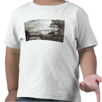 A View of Bethlem the Great Moravian t-shirts