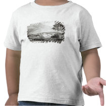 A View of Bethlem the Great Moravian t-shirts