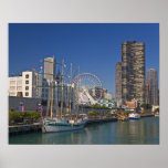 A view of Chicago's Navy Pier 2 Print