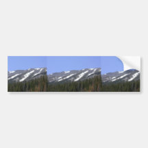 A View Of The Backside Of The San Fransisco Peaks Bumper Stickers