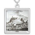 A view of the city and castle of Aleppo, Syria Custom Jewelry