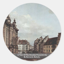 A View Of The Dresden Frauenkirche Sticker