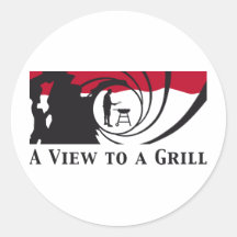 a view to a grill aufkleber