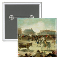 A Village Bullfight buttons