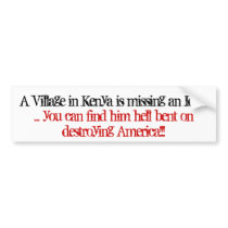 A Village in Kenya is missing an Idiot, ... you...