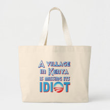 A Village in Kenya is Missing its Idiot Obama Tote Bags