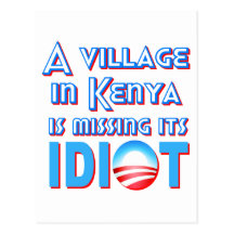 A Village in Kenya is Missing its Idiot Obama Postcards