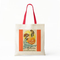 A Vintage Holiday *Happy Halloween* Tote Bag