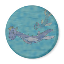 A Visit from Deipr and Depf Refrigerator Magnet