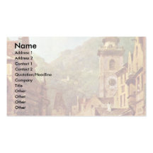 A Visit To The Country'S Father By Spitzweg Carl Business Card