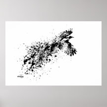 … à vol d'oiseau poster