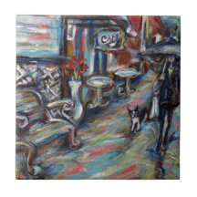 A Walk in the Rain Tiles