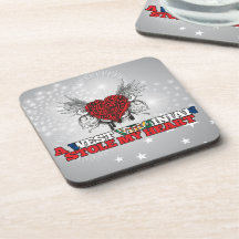 A West Virginian Stole my Heart Coaster