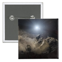 A white dwarf star pin
