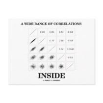 A Wide Range Of Correlations Inside