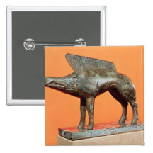 A wild boar, from Neuvy-en-Sullias Pinback Buttons
