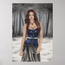 A Winter Walk Poster