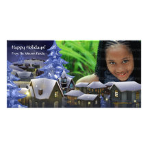 A Winter Wonderland Photo Card