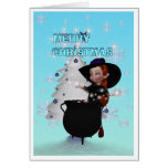 A Witchy Merry Christmas Card