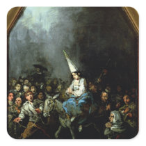 A Woman Damned by The Inquisition Stickers