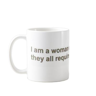 A Woman of Many Moods Mugs by ChocolateChocolate