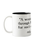 A woman would run through fire ... Shakespeare mugs