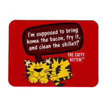 A woman's work is never done in the office or home rectangular magnet