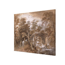 A Woodland Pool with Rocks and Plants, c.1765-70 ( canvas prints