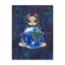 "A World in Good Hands" Postcard