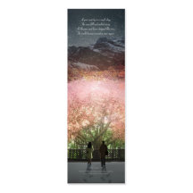 'A year went by in a single day' poetry bookmark Business Cards