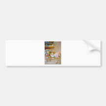 A YOUNG GIRL TAKES HER FIRST TRIP TO WONDERLAND BUMPER STICKER