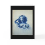 A Young Girl With Flowers 1903 Greeting Cards