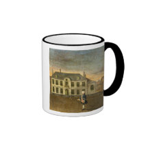A Young Nobleman Standing before a Mansion (see al Mug