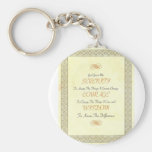 AA Bill W SERENITY Prayer Key Chains