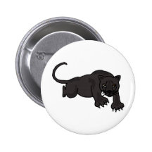 AA- Leaping Panther Button