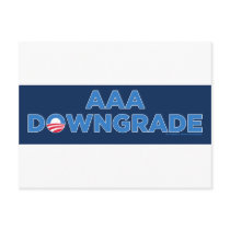 AAA Downgrade Post Cards