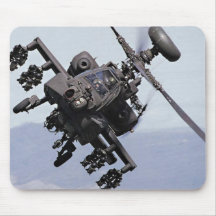 Aapache Attack Helicopter Mouse Pad