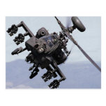 Aapache Attack Helicopter Postcard