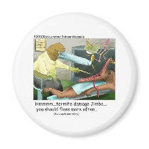 Aardvark Dentistry Funny Gifts & Collectibles Magnets