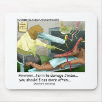 Aardvark Dentistry Funny Gifts & Collectibles Mouse Pad