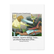 Aardvark Dentistry Funny Gifts & Collectibles Post Card
