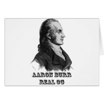 Aaron Burr Original Gangsta Greeting Card
