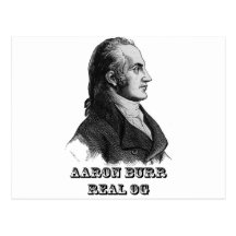 Aaron Burr Original Gangsta Post Card