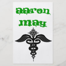 AARON MAY CUSTOM FLYER