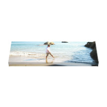 Aaron sur la plage toile tendue