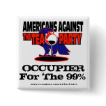 AATTP #OCCUPY PINBACK BUTTON