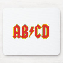 AB/CD MOUSE PAD