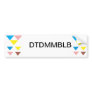 AB DL Lil Bumper Sticker 2